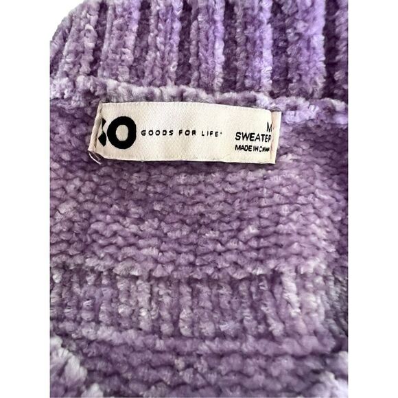 SO Goods For Life Sweater Women’s SZ M Long Sleeve Purple Soft Nice - Picture 3 of 8